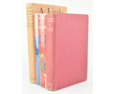 Waugh, Evelyn. A collection of four works including a first edition of Brideshead Revisited. The lot comprising 1945 Brideshe