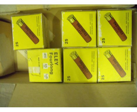 150 Eley paper .410 7/16 RTO7's vintage 1976 shotgun cartridges in packaging slip (shotgun certificate required) 