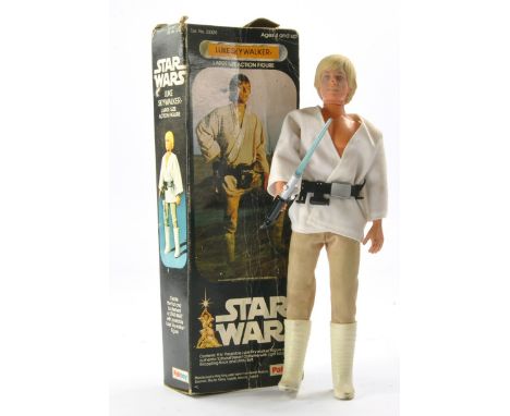 Palitoy Star Wars issue comprising Item no. 33326 Luke SkyWalker large size action figure. Appears complete, generally very g