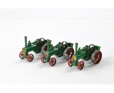 Matchbox Models of Yesteryear comprising No. Y1 Allchin Traction Engine x 3. Generally very good. 