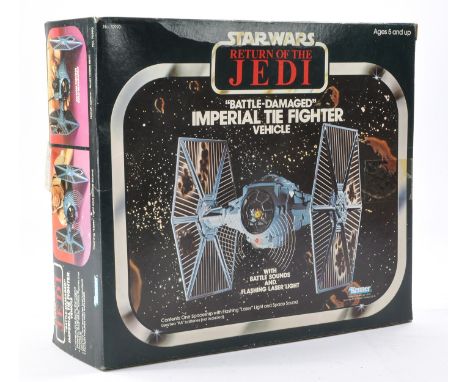 Kenner Star Wars 1983 issue comprising Item No. 70990 Return of the Jedi "Battle Damaged " Imperial Tie Fighter vehicle. Fact