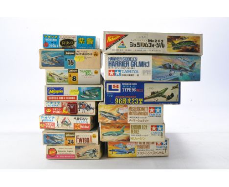 Tamiya, Nichimo, Hasegawa and other Plastic Model Kits in various scales comprising Fourteen issues. All complete and unstart