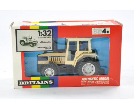 Britains 1/32 Farm Issue comprising No. 9528 Lamborghini 1706 Tractor. Generally very good to excellent with some minor fadin