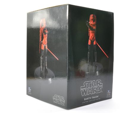 Gentle Giant Star Wars issue comprising 1/6 scale Darth Talon Limited Edition 1194/1200 Statue. Item is factory sealed and as