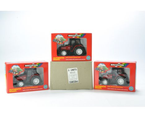 Britains 1/32 Farm issue comprising No. 9515 Valmet 805 Tractor x 3. Ex Shop Trade Pack with contents unopened. Very Hard to 