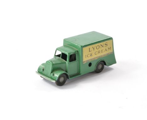 Chad Valley Vintage issue comprising Mechanical 'Wee-Kin' series Guy Lyons Ice Cream Van. Original example is generally very 