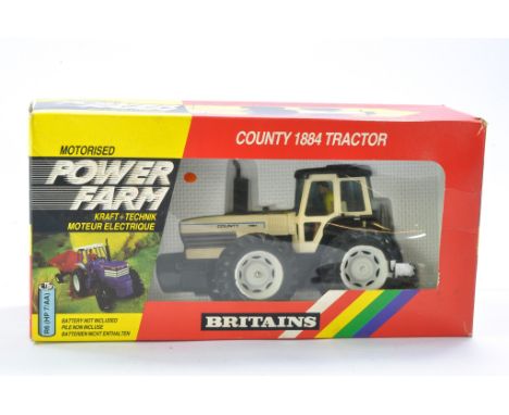 Britains 1/32 Farm Issue comprising No. 9324 Powerfarm County 1884 Tractor. Appears very good to excellent, some minor fading