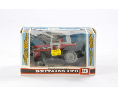 Britains 1/32 Farm Issue comprising No. 9522 Massey Ferguson 595 Tractor. Appears generally very good to excellent in very go