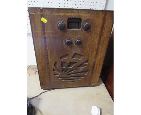 A vintage radiogram A/F 
