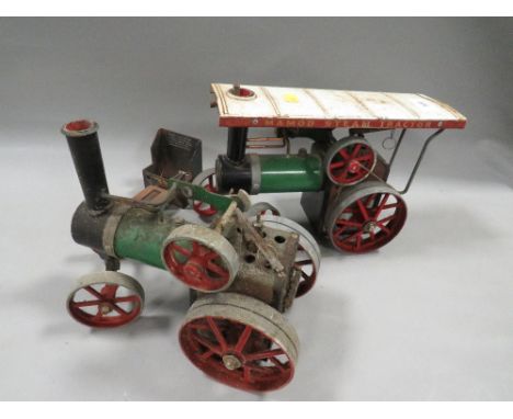 Two vintage Mamod models a/f 