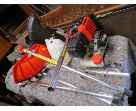 A petrol strimmer Fox multi tool - unchecked 