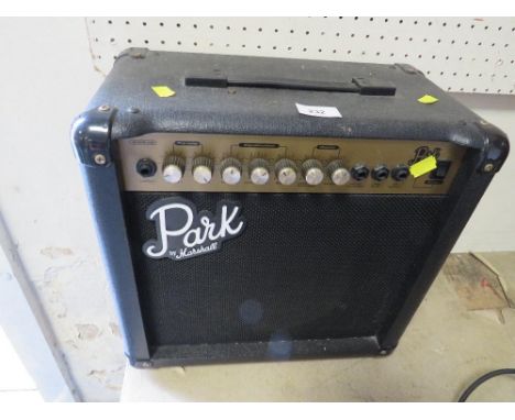 A small park by Marshall amplifier (untested) 