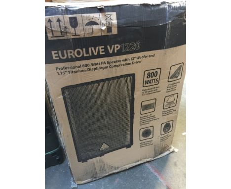 800 WATT P.A SPEAKER (BOXED)