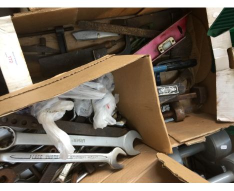 2 BOXES OF TOOLS