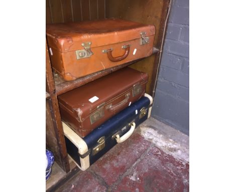 THREE VINTAGE CASES