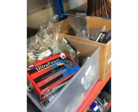 2 BOXES OF R/C PARTS
