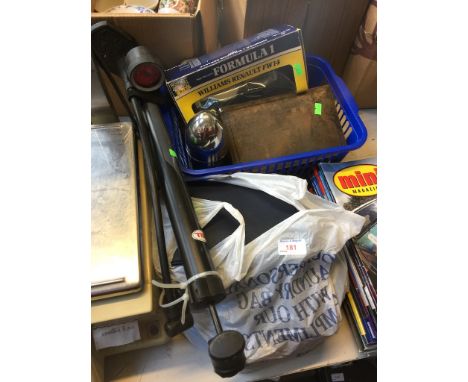 BICYCLE PUMP, BLOOD PRESSURE MONITOR, MOBILE PHONES, MODEL CAR ETC.