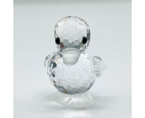 This delightful Swarovski crystal duck figurine exemplifies the brand's renowned craftsmanship and attention to detail. The p