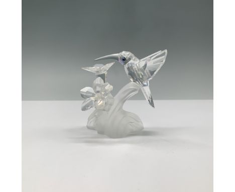 Swarovski Crystal Hummingbird figurine, designed by Claudia Schneiderbauer. This piece was introduced in 1992 and retired in 