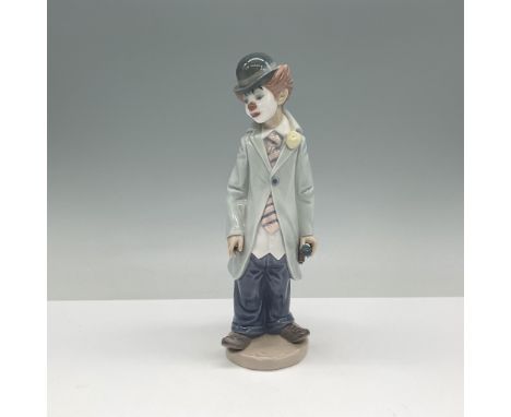 Lladro porcelain figurine titled Circus Sam, model number 01005472. Designed by Francisco Catala and first issued in 1988, th
