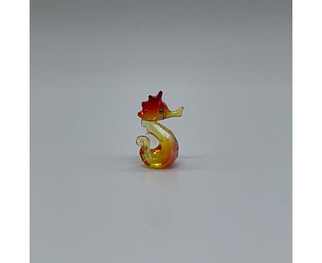 This delightful Swarovski crystal figurine, named Gina the Seahorse 1121757, is part of the Sealife collection from the Lovlo