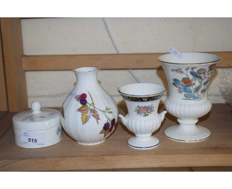 Mixed Lot: Royal Wedgwood, Royal Worcester etc