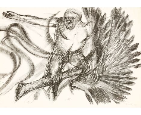 *Elisabeth Frink (British, 1930-1993)SPINNING MAN VIII (WISEMAN 9)Lithograph, 1965, signed and dated in pencil, the edition w
