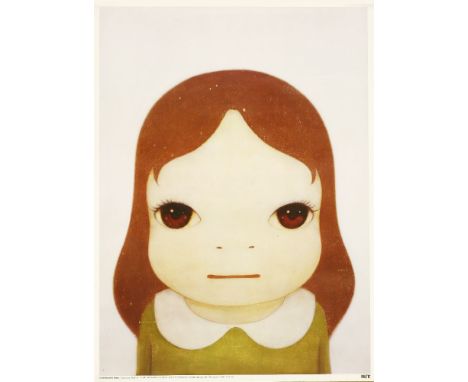 Yoshitomo Nara (Japanese, b.1959)COSMIC GIRL (EYES OPEN)Offset lithograph printed in colours, 2008, from the edition of 500, 