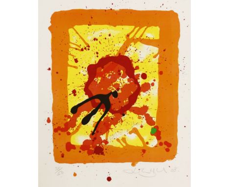 *John Hoyland (British, 1934-2011)ANNIVERSARY PRINTLithograph printed in colours, 2008, signed, dated and numbered 38/50 in p