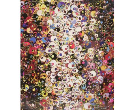 Takashi Murakami (Japanese, b.1962)DON'T RULE MY DREAMS, MY DREAMS RULE MEOffset lithograph printed in colours, 2011, signed 