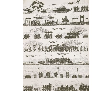 Ai Weiwei (Chinese, b.1957)ODYSSEYOffset lithograph, 2017, from the edition of 1000, on wove paper, the full sheet printed to