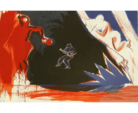 *Allen Jones (British, b.1937)THE FORESTLithograph printed in colours, 1988, signed, dated and numbered 8/60 in pencil, from 