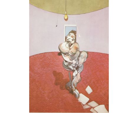 *Francis Bacon (British, 1909-1992)GEORGE DYER TALKINGLithograph printed in colours, 1966, from DLM art magazine No. 162, pri