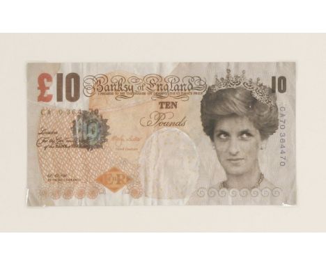 *After Banksy (British, b.1974)DI-FACED TENNEROffset lithograph printed in colours, 2004, printed by Pictures On Walls, Londo