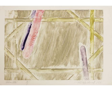 Tom Holland (American, b.1936)FIHEN IXLithograph printed in colours, 1971, signed, dated, titled and inscribed 'A/P' in penci
