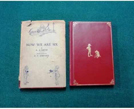 MILNE (A.A.)  The House at Pooh Corner.  First Edition. illus. (incl. e/ps.) by E.H. Shepard; original gilt-pictorial red lea