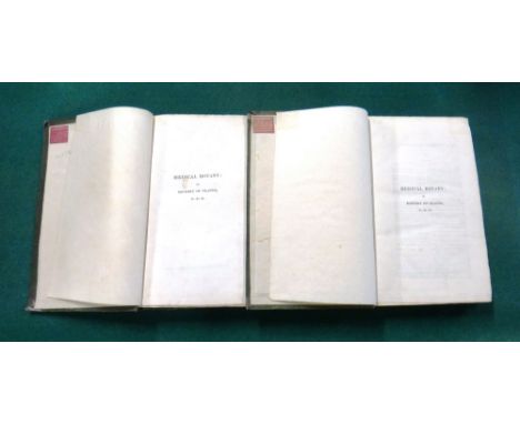 [ANON]  MEDICAL PLANTS: or, History of Plants in the Materia Medica  . . .  2 vols., portrait frontis. & 138 hand-coloured pl