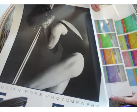 A selection of photographic prints by Julian Boss