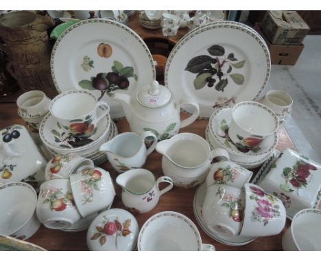 A part tea and dinner service by Ashberry