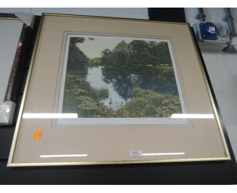 A colour print after Kenneth Leech Morning light signed and numbered 37/100