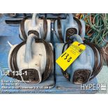Lot of (4) XPOWER P-230AT-BLUE Air Mover 115V 60Hz 1/4 HP with 3 Speed Settings