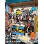 Lot of Assorted Hardware & Tools: Hyper Tough, Kobalt, JB Weld