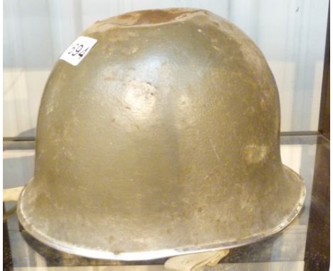 Military metal helmet 