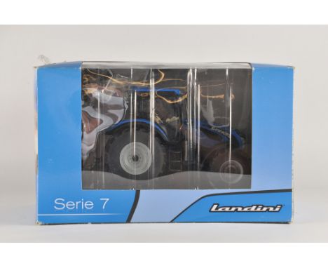 Replicagri 1/32 Landini X7 Tractor. Yellow. Ex Display so VG to E.