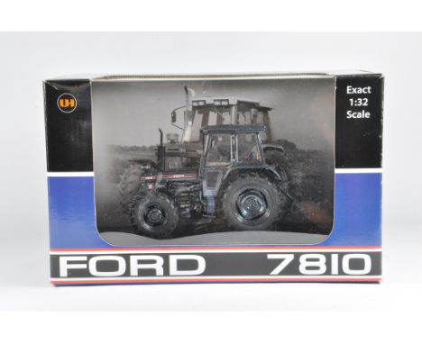 Universal Hobbies Code 3 1/32 Ford 7810 Gun Metal Edition Tractor. 1 of 30 produced. NM to M in Box.