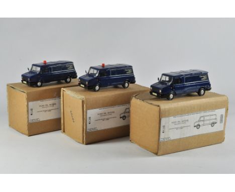 Smith Auto Models 1/48 scale for Roxley Models White Metal Sherpa Van Trio of hand built Models. For Post Tel Promotions. Gen