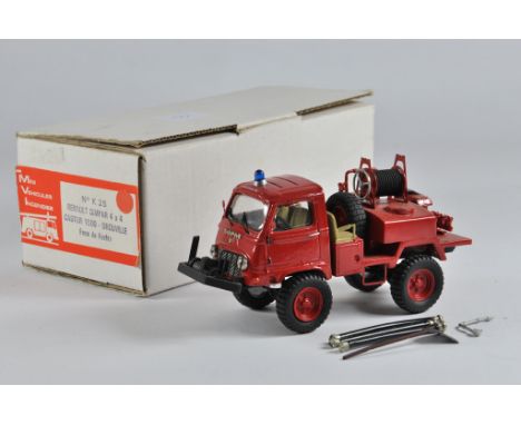 MVI 1/50 French Forest Fire Renault Simper Truck. Hand Built. NM to M in Box.