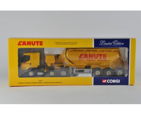 Corgi 1/50 Diecast Commercial Truck and Trailer. 76102. Canute Haulage. M in Box.