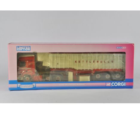 Corgi 1/50 Diecast Commercial Truck and Trailer. CC13608. M Kettlewell. M in Box.