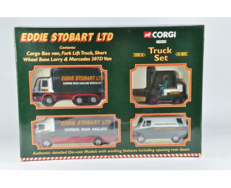 Corgi Eddie Stobart Truck Set. M in Box.